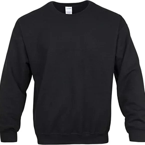 Gildan Adult Fleece Crewneck Sweatshirt, Style G18000, Multipack Size L Red